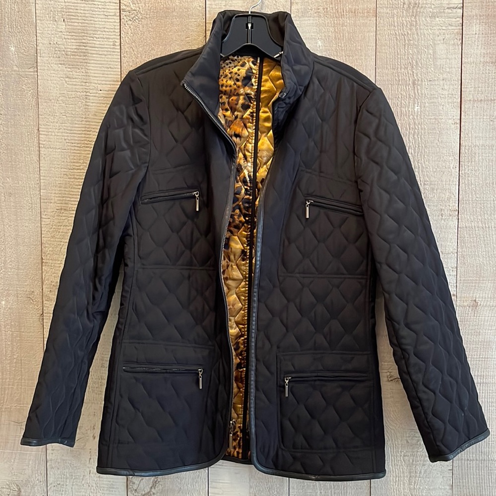 Dana Buchman quilted jacket